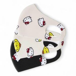 Hello Kitty and Friends Cartoon Graphic Face Masks - 3pcs